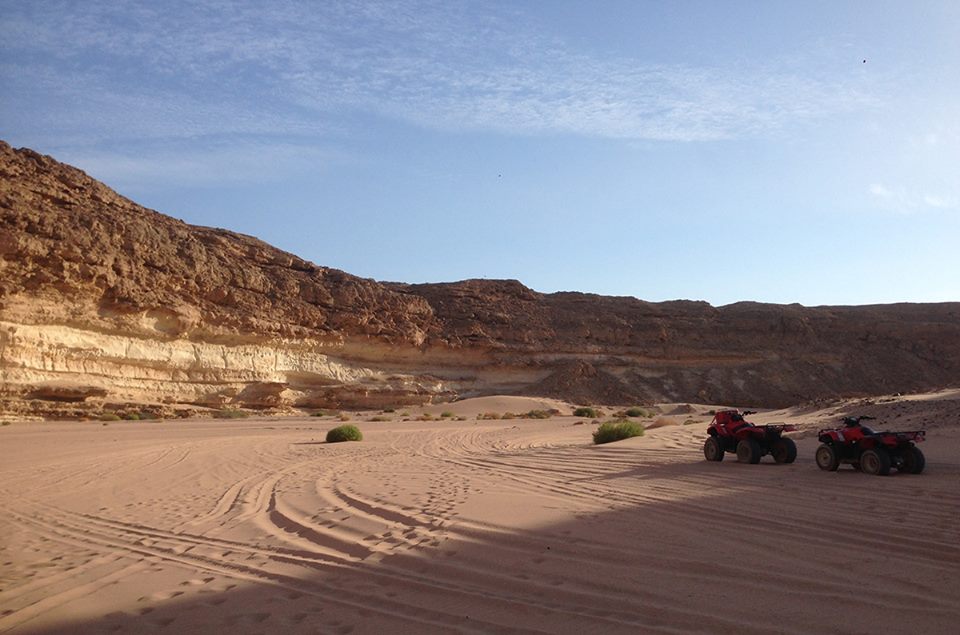 Quad Biking in the Desert, El Gouna, Egypt